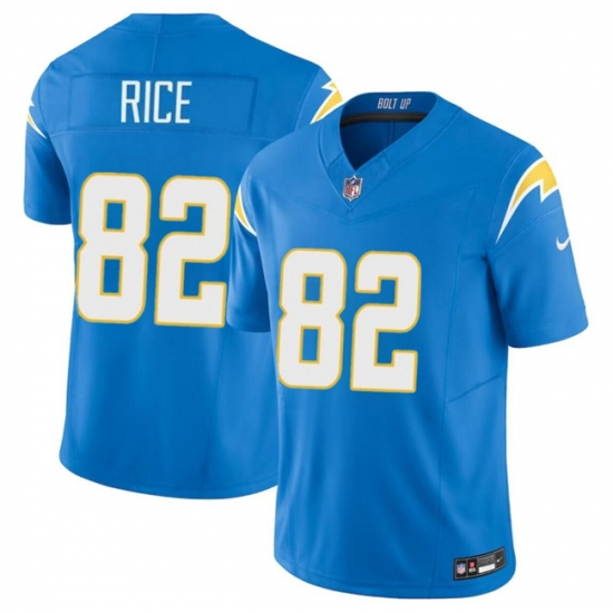 Youth Los Angeles Chargers 82 Brenden Rice Light Blue 2024 Draft F U S E Vapor Limited Stitched Football Jersey Youth Los Angeles Chargers 82 Brenden Rice Light Blue 2024 Draft F U S E Vapor Limited Stitched Football Jersey
