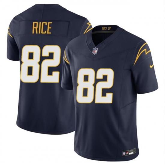 Youth Los Angeles Chargers 82 Brenden Rice Navy 2024 Draft F U S E Vapor Limited Stitched Football Jersey Youth Los Angeles Chargers 82 Brenden Rice Navy 2024 Draft F U S E Vapor Limited Stitched Football Jersey