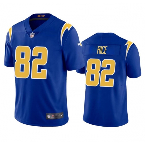 Youth Los Angeles Chargers 82 Brenden Rice Royal 2024 Draft Vapor Limited Stitched Football Jersey Youth Los Angeles Chargers 82 Brenden Rice Royal 2024 Draft Vapor Limited Stitched Football Jersey