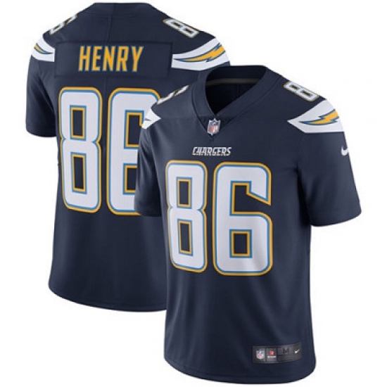 Youth Nike Chargers #86 Hunter Henry Navy Blue Team Color Stitched NFL Vapor Untouchable Limited Jersey Youth Nike Chargers #86 Hunter Henry Navy Blue Team Color Stitched NFL Vapor Untouchable Limited Jersey