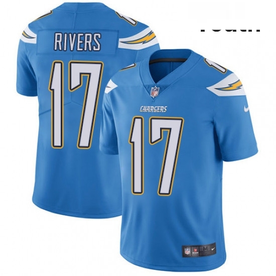 Youth Nike Los Angeles Chargers 17 Philip Rivers Elite Electric Blue Alternate NFL Jersey Youth Nike Los Angeles Chargers 17 Philip Rivers Elite Electric Blue Alternate NFL Jersey