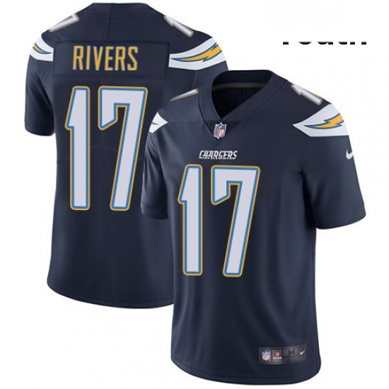 Youth Nike Los Angeles Chargers 17 Philip Rivers Elite Navy Blue Team Color NFL Jersey Youth Nike Los Angeles Chargers 17 Philip Rivers Elite Navy Blue Team Color NFL Jersey