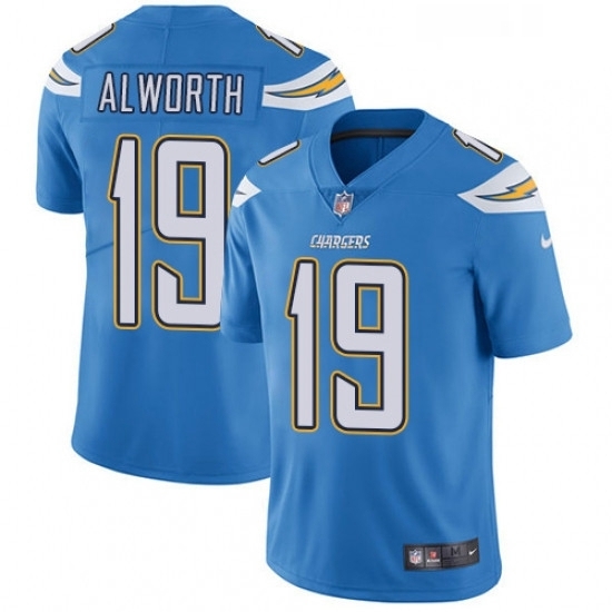 Youth Nike Los Angeles Chargers 19 Lance Alworth Elite Electric Blue Alternate NFL Jersey Youth Nike Los Angeles Chargers 19 Lance Alworth Elite Electric Blue Alternate NFL Jersey