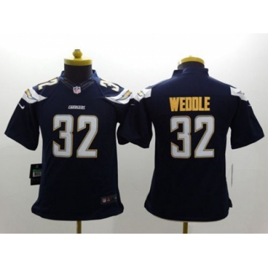 Youth Nike San Diego Chargers #32 Eric Weddle Navy Blue Stitched NFL Limited Jersey Youth Nike San Diego Chargers #32 Eric Weddle Navy Blue Stitched NFL Limited Jersey