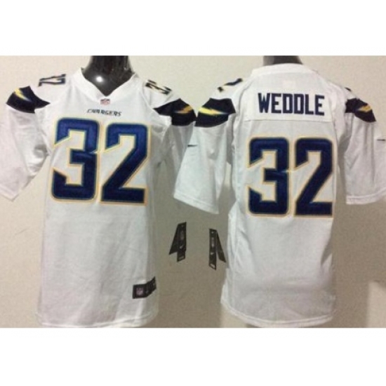 Youth Nike San Diego Chargers 32 Eric Weddle White Stitched NFL New Elite Jersey Youth Nike San Diego Chargers 32 Eric Weddle White Stitched NFL New Elite Jersey