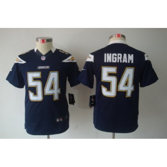 Youth Nike San Diego Chargers #54 Melvin Ingram DK Blue Color Limited Jerseys Youth Nike San Diego Chargers #54 Melvin Ingram DK Blue Color Limited Jerseys