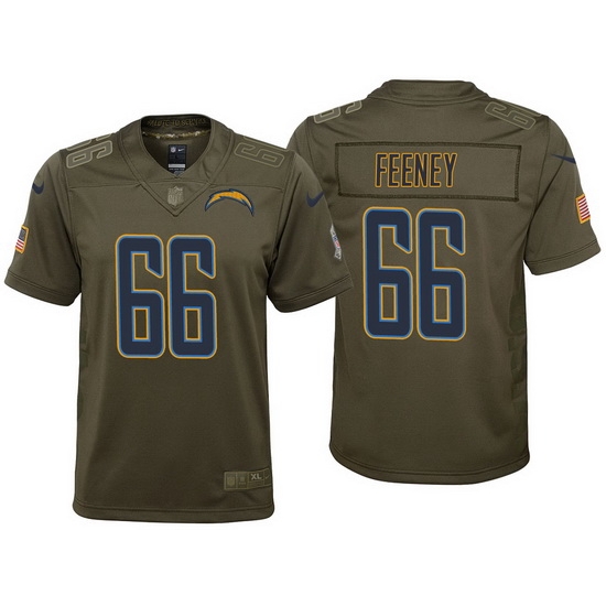 youth chargers dan feeney olive 2017 salute to service jersey youth chargers dan feeney olive 2017 salute to service jersey