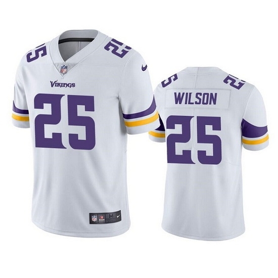 Men Minnesota Vikings 25 Albert Wilson White Vapor Untouchable Stitched Jersey Men Minnesota Vikings 25 Albert Wilson White Vapor Untouchable Stitched Jersey
