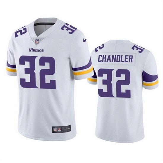 Men Minnesota Vikings 32 Ty Chandler White 2023 F U S E Vapor Untouchable Limited Stitched Jersey Men Minnesota Vikings 32 Ty Chandler White 2023 F U S E Vapor Untouchable Limited Stitched Jersey