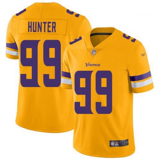 Men Nike Minnesota Vikings 99 Danielle Hunter Yellow Vapor Untouchable Limited Jersey Men Nike Minnesota Vikings 99 Danielle Hunter Yellow Vapor Untouchable Limited Jersey