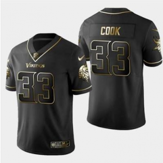 Men Nike Vikings #33 Dalvin Cook Golden Edition Jersey Men Nike Vikings #33 Dalvin Cook Golden Edition Jersey