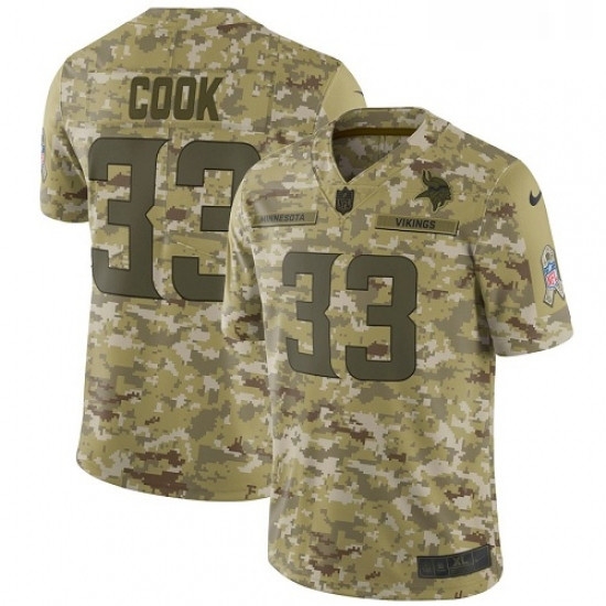 Mens Nike Minnesota Vikings 33 Dalvin Cook Limited Camo 2018 Salute to Service NFL Jersey Mens Nike Minnesota Vikings 33 Dalvin Cook Limited Camo 2018 Salute to Service NFL Jersey