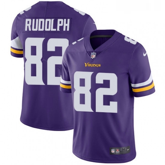 Mens Nike Minnesota Vikings 82 Kyle Rudolph Purple Team Color Vapor Untouchable Limited Player NFL Jersey Mens Nike Minnesota Vikings 82 Kyle Rudolph Purple Team Color Vapor Untouchable Limited Player NFL Jersey