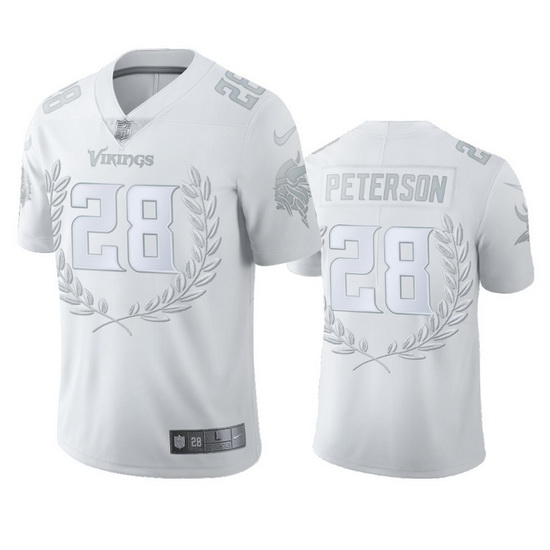 Minnesota Vikings 28 Adrian Peterson Men 27 Nike Platinum NFL MVP Limited Edition Jersey Minnesota Vikings 28 Adrian Peterson Men 27 Nike Platinum NFL MVP Limited Edition Jersey