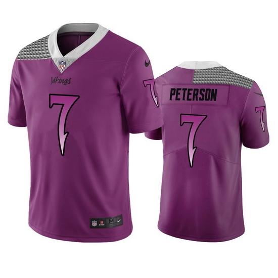 Minnesota Vikings 7 Patrick Peterson Purple Vapor Limited City Edition NFL Jersey Minnesota Vikings 7 Patrick Peterson Purple Vapor Limited City Edition NFL Jersey