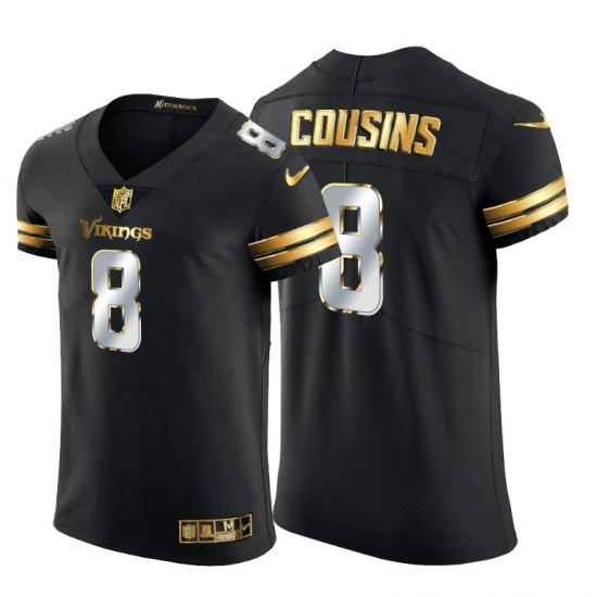 Minnesota Vikings 8 Kirk Cousins Men Nike Black Edition Vapor Untouchable Elite NFL Jersey Minnesota Vikings 8 Kirk Cousins Men Nike Black Edition Vapor Untouchable Elite NFL Jersey