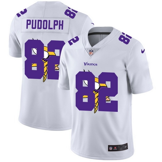 Minnesota Vikings 82 Kyle Rudolph White Men Nike Team Logo Dual Overlap Limited NFL Jersey Minnesota Vikings 82 Kyle Rudolph White Men Nike Team Logo Dual Overlap Limited NFL Jersey