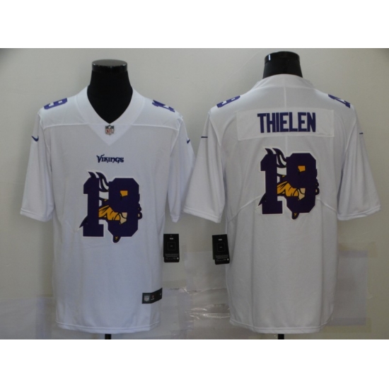 Nike Minnesota Vikings 19 Adam Thielen White Shadow Logo Limited Jersey Nike Minnesota Vikings 19 Adam Thielen White Shadow Logo Limited Jersey