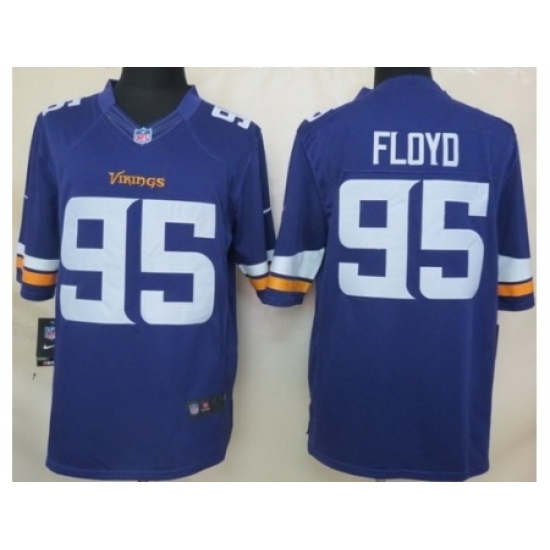 Nike Minnesota Vikings 95 Sharrif Floyd Purple Limited NFL Jersey Nike Minnesota Vikings 95 Sharrif Floyd Purple Limited NFL Jersey