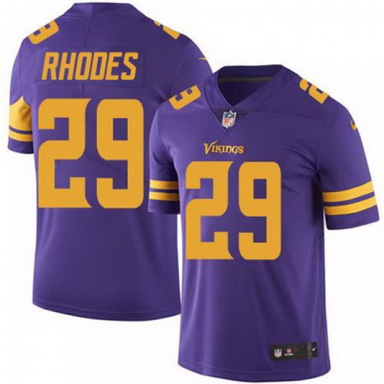 Nike Vikings #29 Xavier Rhodes Purple Mens Stitched NFL Limited Rush Jersey Nike Vikings #29 Xavier Rhodes Purple Mens Stitched NFL Limited Rush Jersey