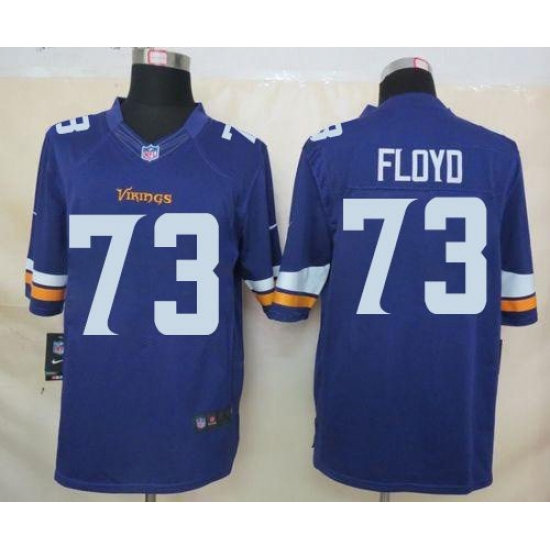 Nike Vikings #73 Sharrif Floyd Purple Team Color Mens Stitched NFL Limited Jersey Nike Vikings #73 Sharrif Floyd Purple Team Color Mens Stitched NFL Limited Jersey