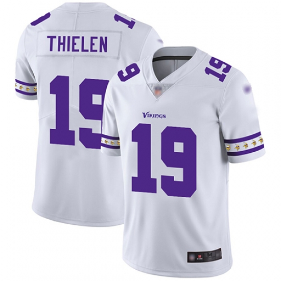 Vikings 19 Adam Thielen White Mens Stitched Football Limited Team Logo Fashion Jersey Vikings 19 Adam Thielen White Mens Stitched Football Limited Team Logo Fashion Jersey