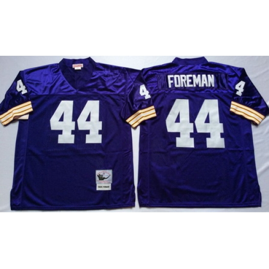 Vikings 44 Chuck Foreman Purple Throwback Jersey Vikings 44 Chuck Foreman Purple Throwback Jersey