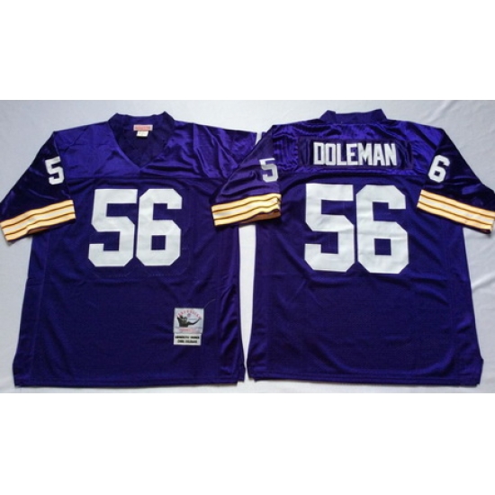 Vikings 56 Chris Doleman Purple Throwback Jersey Vikings 56 Chris Doleman Purple Throwback Jersey