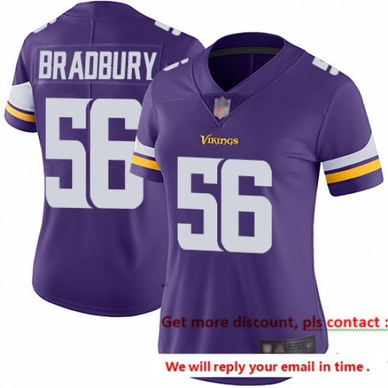 Vikings 56 Garrett Bradbury Purple Team Color Women Stitched Football Vapor Untouchable Limited Jersey Vikings 56 Garrett Bradbury Purple Team Color Women Stitched Football Vapor Untouchable Limited Jersey