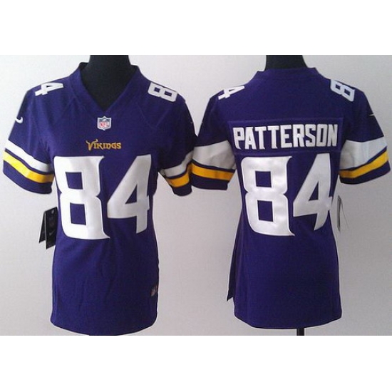 Women Nike Minnesota Vikings 84 Cordarrelle Patterson Purple Jerseys 2013 New Style Women Nike Minnesota Vikings 84 Cordarrelle Patterson Purple Jerseys 2013 New Style