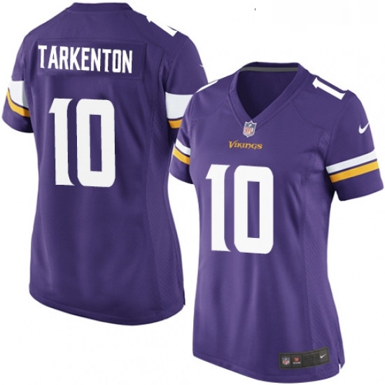 Womens Nike Minnesota Vikings 10 Fran Tarkenton Game Purple Team Color NFL Jersey Womens Nike Minnesota Vikings 10 Fran Tarkenton Game Purple Team Color NFL Jersey