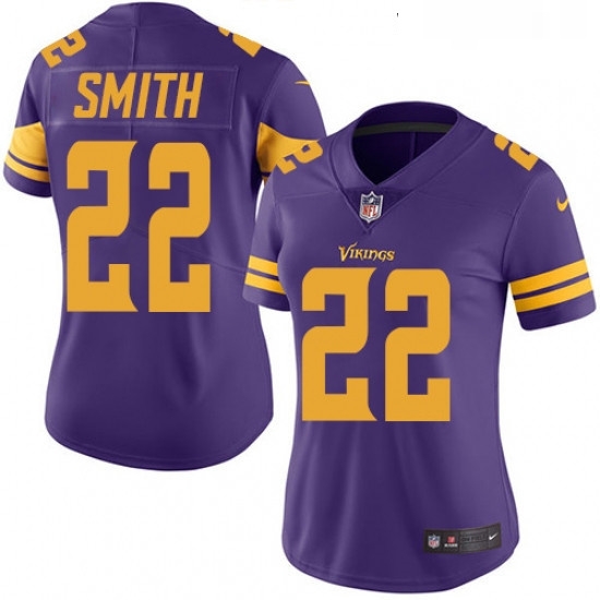 Womens Nike Minnesota Vikings 22 Harrison Smith Limited Purple Rush Vapor Untouchable NFL Jersey Womens Nike Minnesota Vikings 22 Harrison Smith Limited Purple Rush Vapor Untouchable NFL Jersey