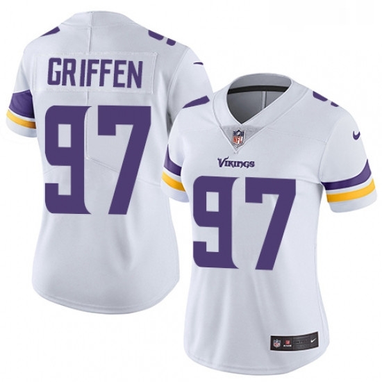 Womens Nike Minnesota Vikings 97 Everson Griffen Elite White NFL Jersey Womens Nike Minnesota Vikings 97 Everson Griffen Elite White NFL Jersey
