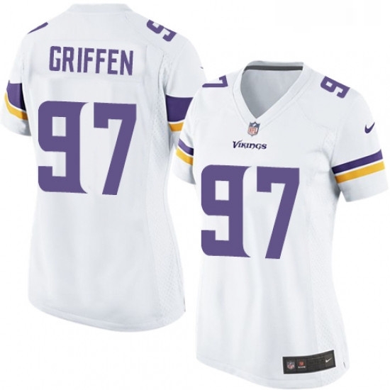 Womens Nike Minnesota Vikings 97 Everson Griffen Game White NFL Jersey Womens Nike Minnesota Vikings 97 Everson Griffen Game White NFL Jersey