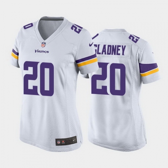 women jeff gladney minnesota vikings white game jersey women jeff gladney minnesota vikings white game jersey