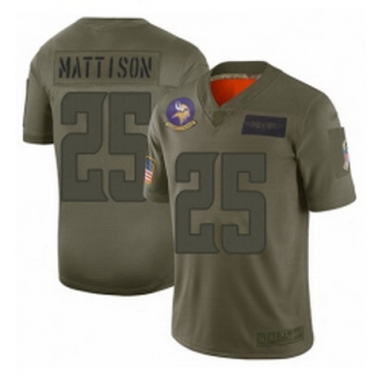 Youth Minnesota Vikings 25 Alexander Mattison Limited Camo 2019 Salute to Service Football Jersey Youth Minnesota Vikings 25 Alexander Mattison Limited Camo 2019 Salute to Service Football Jersey