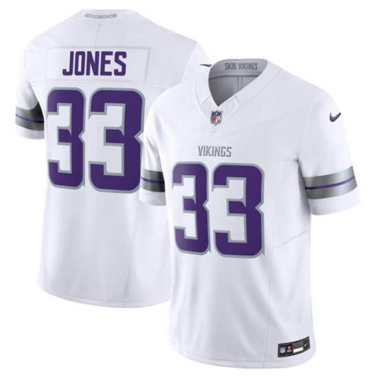 Youth Minnesota Vikings 33 Aaron Jones White F U S E Winter Warrior Limited Stitched Jersey Youth Minnesota Vikings 33 Aaron Jones White F U S E Winter Warrior Limited Stitched Jersey