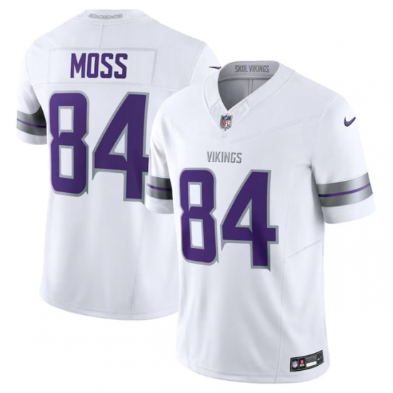 Youth Minnesota Vikings 84 Randy Moss White F U S E Winter Warrior Limited Stitched Jersey Youth Minnesota Vikings 84 Randy Moss White F U S E Winter Warrior Limited Stitched Jersey