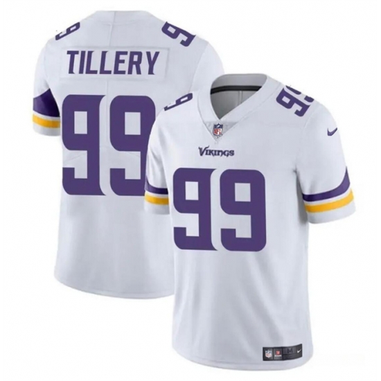 Youth Minnesota Vikings 99 Jerry Tillery White Vapor Untouchable Limited Stitched Jersey Youth Minnesota Vikings 99 Jerry Tillery White Vapor Untouchable Limited Stitched Jersey