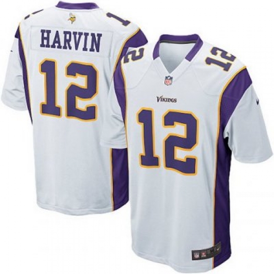 Youth Nike Minnesota Vikings 12# Percy Harvin Game White Jersey Youth Nike Minnesota Vikings 12# Percy Harvin Game White Jersey