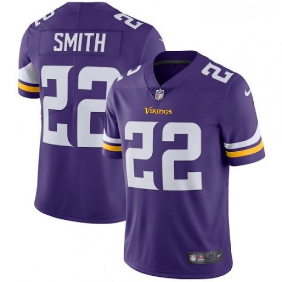 Youth Nike Minnesota Vikings 22 Harrison Smith Purple Team Color Vapor Untouchable Limited Player NFL Jersey Youth Nike Minnesota Vikings 22 Harrison Smith Purple Team Color Vapor Untouchable Limited Player NFL Jersey