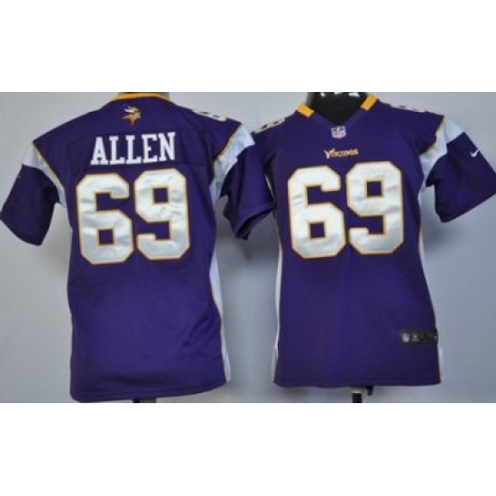 Youth Nike Minnesota Vikings 69# Jared Allen Purple Nike NFL Jerseys Youth Nike Minnesota Vikings 69# Jared Allen Purple Nike NFL Jerseys