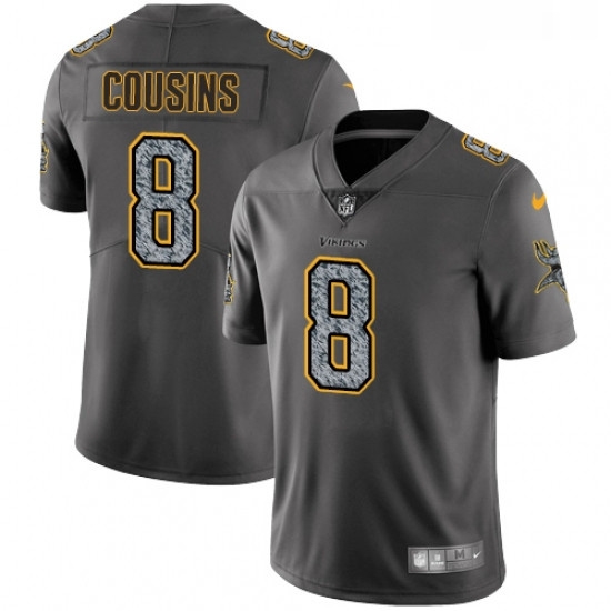 Youth Nike Minnesota Vikings 8 Kirk Cousins Gray Static Vapor Untouchable Limited NFL Jersey Youth Nike Minnesota Vikings 8 Kirk Cousins Gray Static Vapor Untouchable Limited NFL Jersey