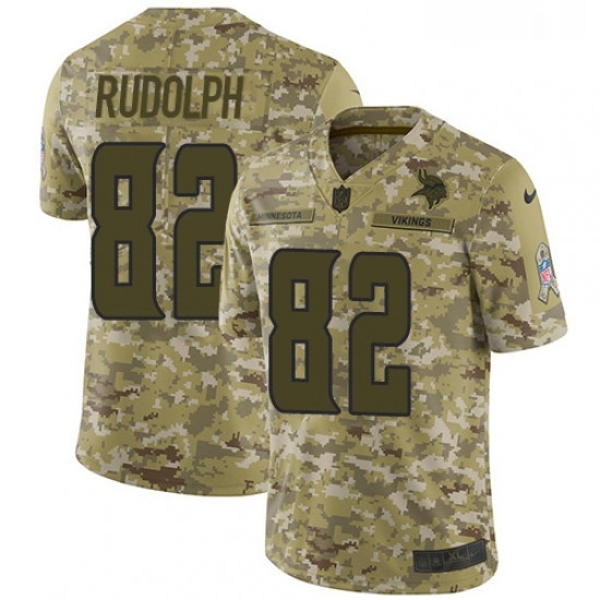 Youth Nike Minnesota Vikings 82 Kyle Rudolph Limited Camo 2018 Salute to Service NFL Jersey Youth Nike Minnesota Vikings 82 Kyle Rudolph Limited Camo 2018 Salute to Service NFL Jersey
