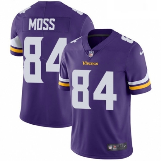 Youth Nike Minnesota Vikings 84 Randy Moss Purple Team Color Vapor Untouchable Limited Player NFL Jersey Youth Nike Minnesota Vikings 84 Randy Moss Purple Team Color Vapor Untouchable Limited Player NFL Jersey