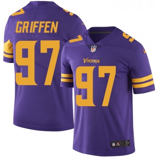 Youth Nike Minnesota Vikings 97 Everson Griffen Elite Purple Rush Vapor Untouchable NFL Jersey Youth Nike Minnesota Vikings 97 Everson Griffen Elite Purple Rush Vapor Untouchable NFL Jersey