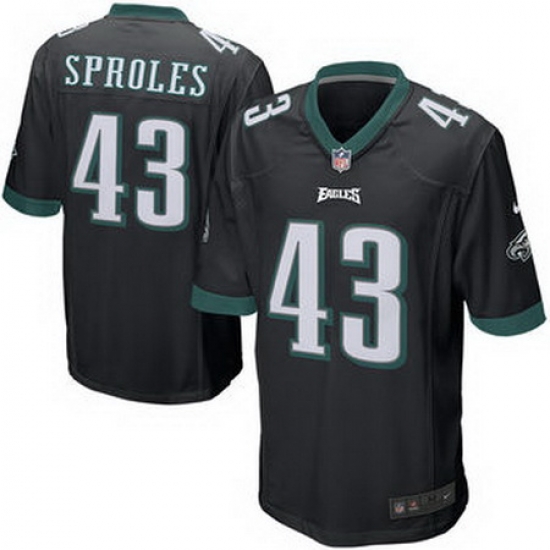 Darren Sproles Philadelphia Eagles Nike Alternate Game Jersey Black Darren Sproles Philadelphia Eagles Nike Alternate Game Jersey Black