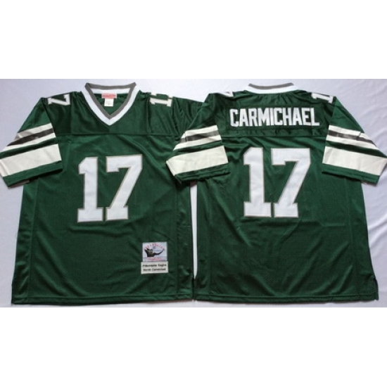 Eagles 17 Harold Carmichael Green Throwback Jersey Eagles 17 Harold Carmichael Green Throwback Jersey