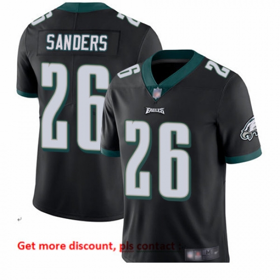 Eagles 26 Miles Sanders Black Alternate Men Stitched Football Vapor Untouchable Limited Jersey Eagles 26 Miles Sanders Black Alternate Men Stitched Football Vapor Untouchable Limited Jersey