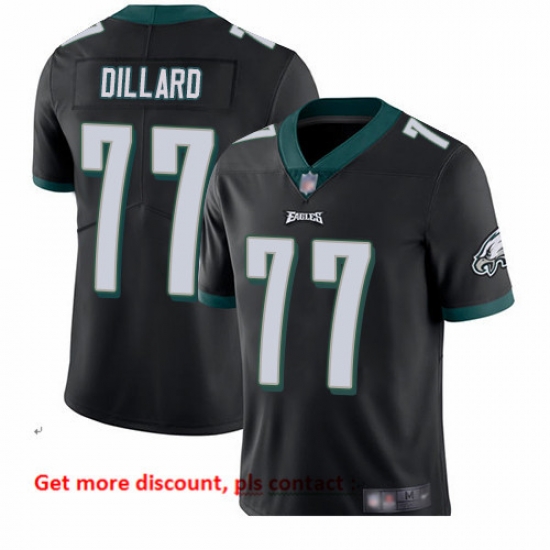 Eagles 77 Andre Dillard Black Alternate Men Stitched Football Vapor Untouchable Limited Jersey Eagles 77 Andre Dillard Black Alternate Men Stitched Football Vapor Untouchable Limited Jersey